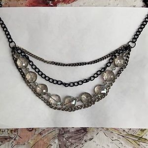 Express multi chain necklace